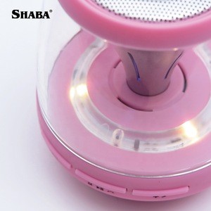 SHABA Colorful Mini wireless speaker Portable Speaker Audio System For Phones PC With Mic