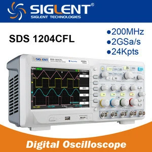 Siglent SDS1204CFL, 200MHz, 4 channel digital oscilloscope