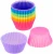 Import Silicone Cupcake Reusable Baking Cups Nonstick Easy Clean Pastry Muffin Molds Set from China