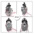 Import Silver Aluminum 33 34 35 36 38 40 42mm motorcycle fuel system engine carburetor for universal from China