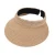 Import Simple Style Straw Uv Sun Hat Visor Cap Without Top from China