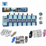 single color full automatic EVA slipper shoe sole injection mould machine