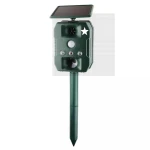 SJZ Ultrasonic Animal Repellent Outdoor Garden Snake Mouse Rat Repel Solar Pest Control Repeller Waterproof IP54