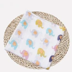 Sleep Sack 100% Cotton Wearable Blanket Baby Sleeping Bag or bamboo cotton muslin swaddle blankets