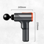 Small mini travel heated dropshipping electric massage gun