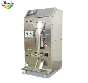 Small production plastic water bag filling sealing machine