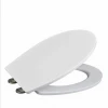 soft close hinge pp toilet seat one button quick release round shape Urea toilet seat cover