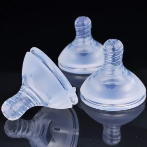 Soft High Transparent Food Grade Silicone Product 100% Non-toxic Odorless Baby Silicone Nipple Pacifier
