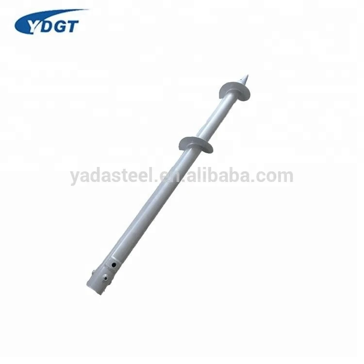 Soil Screw Solar Adjustable Ground Anchor Screw Solar Energy Related Products