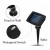 Import Solar Power Glass Hanging Lamp Ball String Light Garden Landscape Tree Hanging Holiday Light 10pcs from China