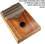 Solid Finger Musical Instrument with Hammer 17 Key Thumb Piano