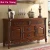 Import Solid rubber wood sideboard cabinet for luxury dining room furniture AD-205 from China
