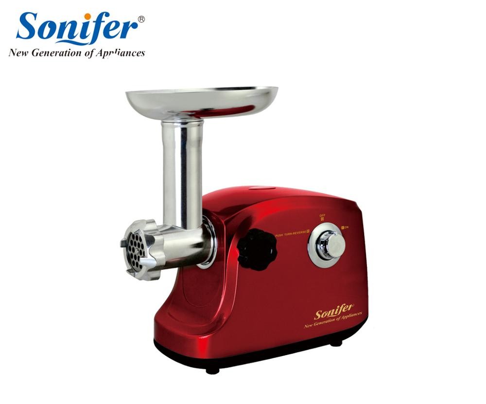 Sonifer 1500W Colorful Home Electric Meat Grinder Household Mincer With reverse Function Sonifer SF-5003