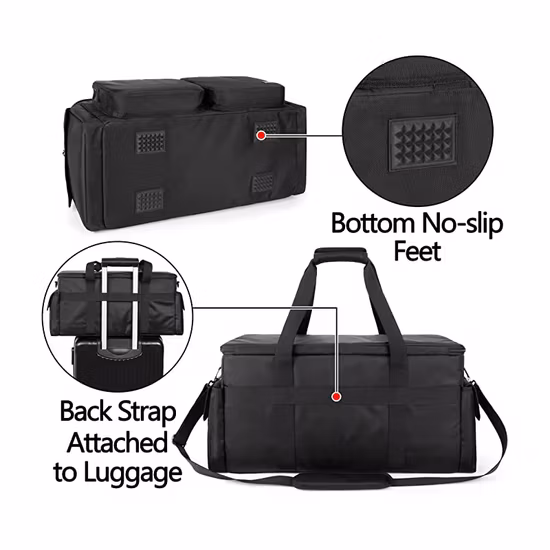 Sound Bag Audio Organizer Bag for Sound Devices Mixpre-6 Portable Recorder Wires Storage Bag