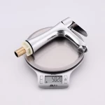 South America Zinc Tap Style Deck Mounted Cheap Bathroom Faucet Cold And Hot Bathroom Sink Tap