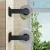 Space Aluminum Multi-Function Self Adhesive Toilet Paper Holder Kitchen Paper Roll Holder Preservative Film Holder Nail Free