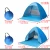 Import Special sale fully automatic 2 seconds speed open beach shade tent from China