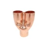 Special Y Shape Tee Copper Fitting Air Conditioner Parts Re
