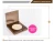 Import Square empty plastic compact powder case with leather from China