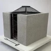 Square imitation stone barbecue oven outdoor heating stove stove Brazier garden courtyard fireplace factory wholesale
