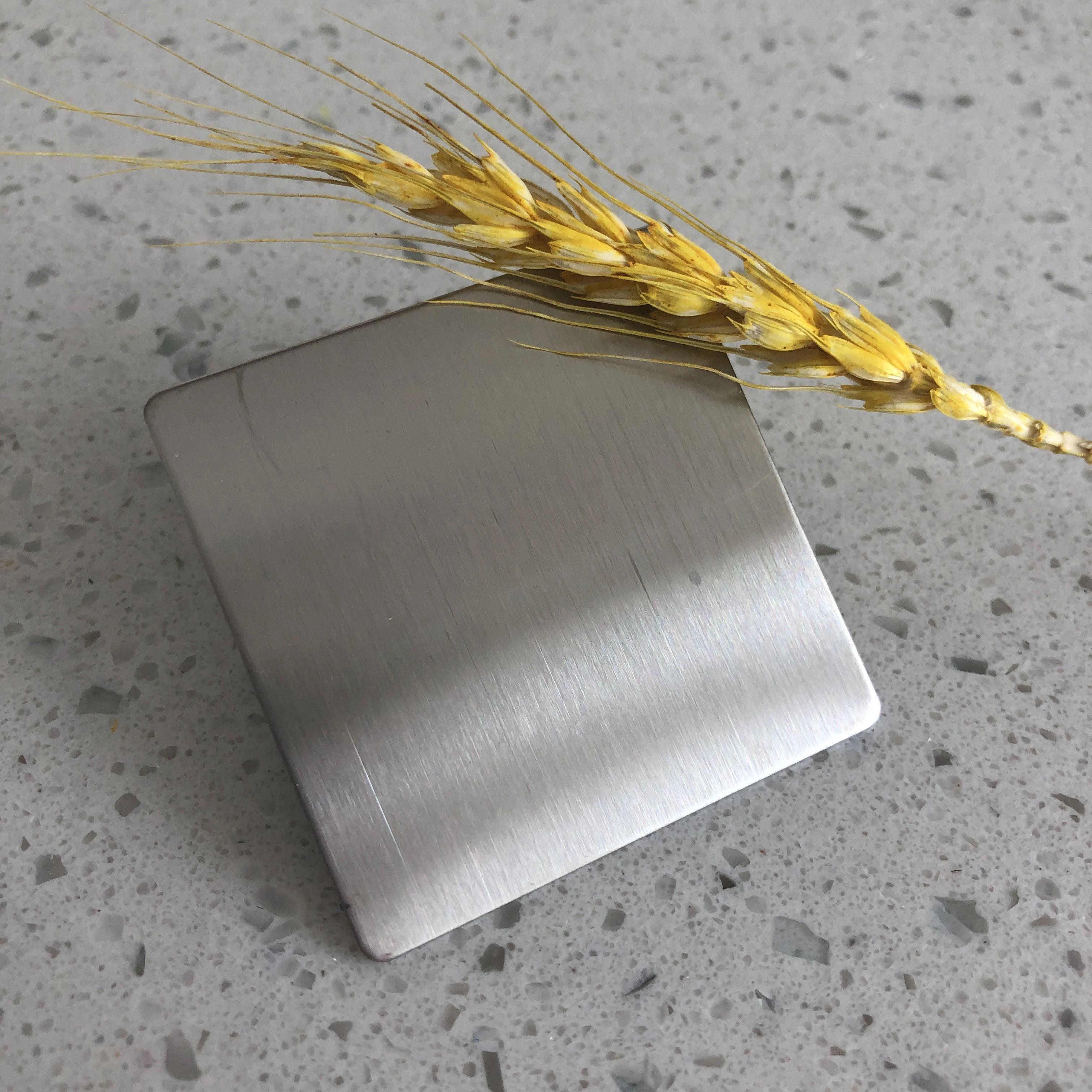 SS Plate Thickness Brushed Stainless Steel Sheet Cut To Size 202 304 316 430 Satin Stainless Steel Sheets
