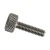 Import stainless steel flat head shoulder 8-32 1/4-20 m3 m4 m6 anodized knurled brass Thumb screw from China