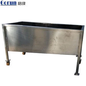 Stainless Steel Honey Storage Tank, Square Storage Container, Tip Tank