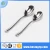 Import Stainless Steel Long Handle Ice Cream Tea Coffee Dessert Spoons simple gold plating metal tableware spoons from China