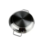 stainless steel non-stick small frying pan with strong handle