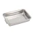 Import Stainless Steel Roasting Pan With Rack Rectangular Bake Pan Baking Tray Sheet With Cooling Rack from China