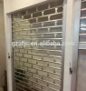 stainless steel security grill rolling shutter, residential transparent roll up doors