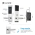 Import Stainless Steel Security Key Card RFID Hotel Door Lock with Free System from China