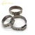Import Stainless Steel SS304 Metal Single Ear Stepless Hose Clamp from China