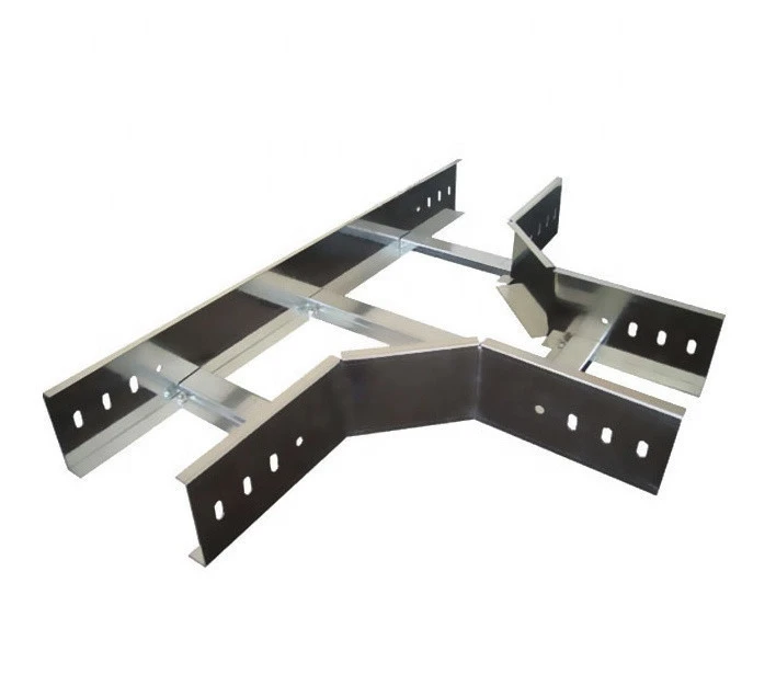 Steel Cable tray with ladder Horizontal tee joints