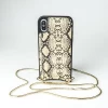 Stylish Crossbody Phone Case for Iphone Cell Phone Cover with Card Pouch Wearable Mobile Phone Accessories Leather Case
