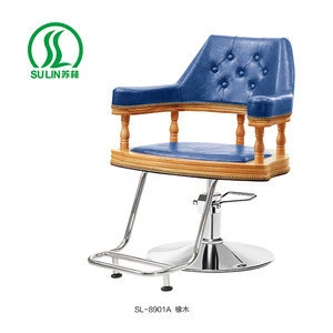 SULIN 360 Degree Swivel Hair beauty Salon Chair Aluminum hair barber oaken chair