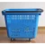 Import Supermarket Plastic Shopping Baskets With ABS Plastic Handles And Wheels from China