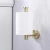 Import SUS304 Stainless Steel Bathroom Lavatory Toilet Paper Holder and Dispenser Wall Mount Brushed Brass from China