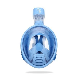 Swimming kids easy to breath full face snorkeling mask for kids swimming snorkeling