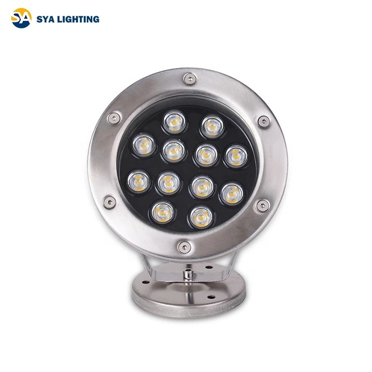 SYA-402 IP68 Stainless Steel Small Power 3W 12v Underwater Pool Lamp Boat Under Water Light