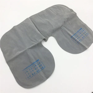 T0157 Low MOQ custom logo 3pcs travel airline sleeping kit with inflatable U-shaped pillow, earplug and eye mask