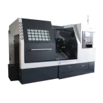 TCK550 slant Bed cnc Lathe machine with live turret and Y axis