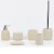 Import Terrazzo finished washroom bath accessories set from China
