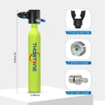 Thaistone new model swimming equipment 0.5L diving tank High Pressure Cylinders with  breathing valve and adaptor