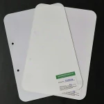 Thermoplastic material with both side bonding toe puff and counter for shoes