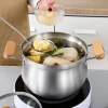 Thickened Stainless Steel Cooking Pot Soup Pot Stock Steamer Pots Wholesale