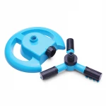 Three Arm Automatic 360 Degree Rotary Spray Head Garden Lawn Sprinkler Irrigation Watering