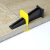 Tile leveling system clips 1mm