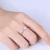 Import Tonglin Wedding Ring Jewelry Smooth Ring Shank S925 Sterling Silver White Gold Plated Moissanite Ring from China