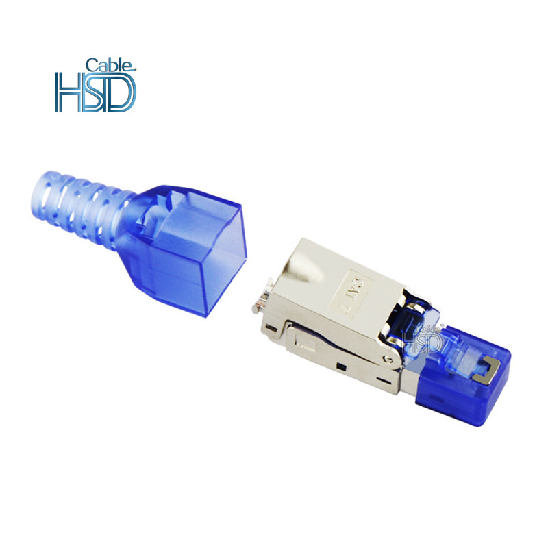 Buy Toolless Field Termination Network Ethernet Rj45 Shielded Connector ...
